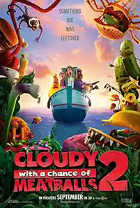 Cloudy with a Chance of Meatballs 2 (2013) มหัศจรรย์ ของกินดิ้นได้